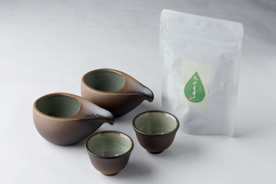 ひとしずくペア+伊勢茶セット